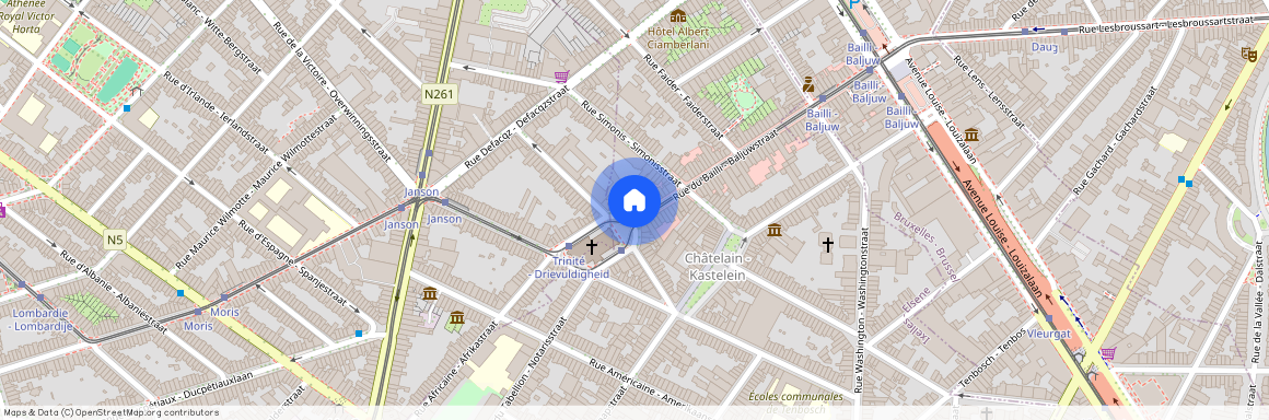 RUE DU BAILLI, 97, 1050, Ixelles