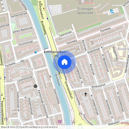 Rivierenbuurt, 9725 HL, Hoornsediep, Groningen