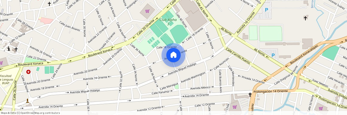 Renta de departamento 38 norte #1688, Colonia Cristóbal Colón, C.P. 72330, Puebla