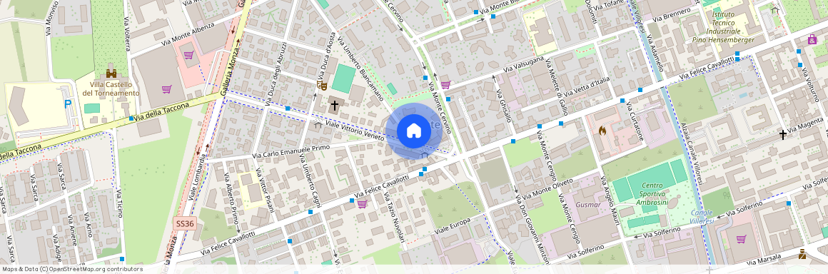 Via biancamano 2, Monza, Lombardy 20900