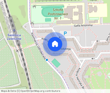 Mieszkanie, 63,47 m², Świdnica - Фото 1