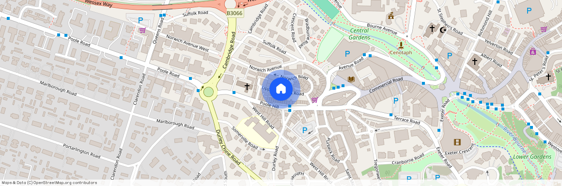 Upper Norwich Road, Bournemouth, Dorset, BH2