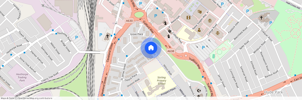 Milton Walk, South Yorkshire DN1