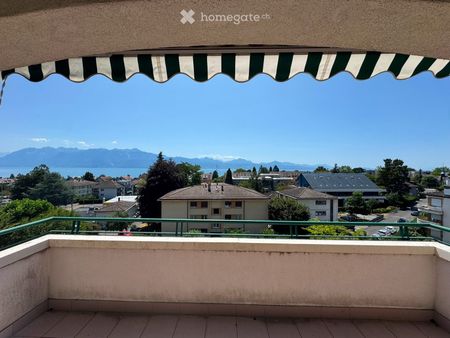 Appartement 2 ½ pièces à louer à Pully avec vue sur le Léman - Photo 5