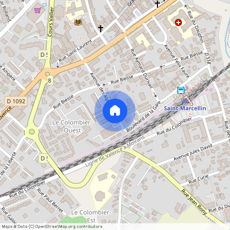 38160, Saint-Marcellin