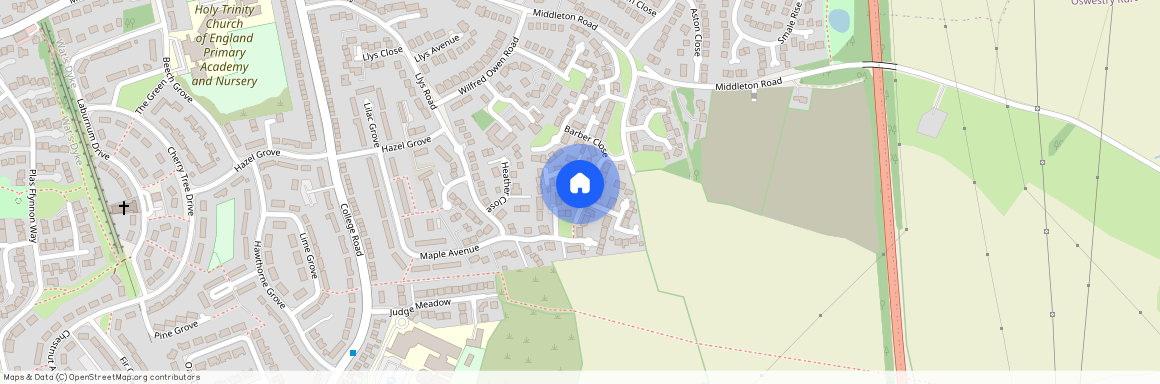 Cae Melin Avenue, Oswestry, Shropshire, SY11