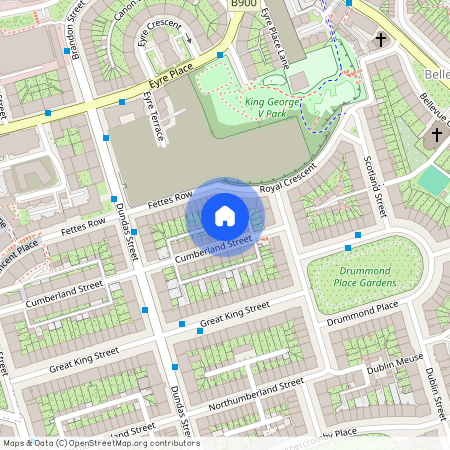 Cumberland Street Lane North East, Edinburgh, EH3