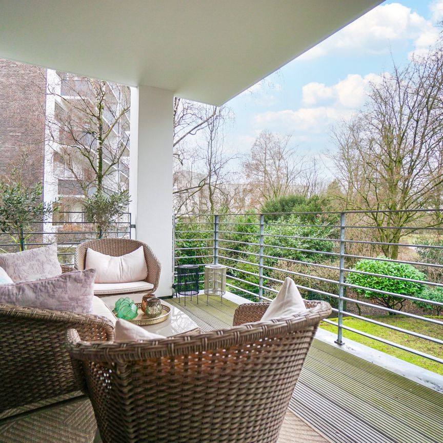 Düsseldorf: Urbaner Komfort trifft Freiraum – Exklusive 3-Zimmer-Wohnung mit zwei Balkonen - Foto 1