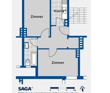 Tauschwohnung: 2-Zimmer Wohnung in Altona-Altstadt - Foto 1