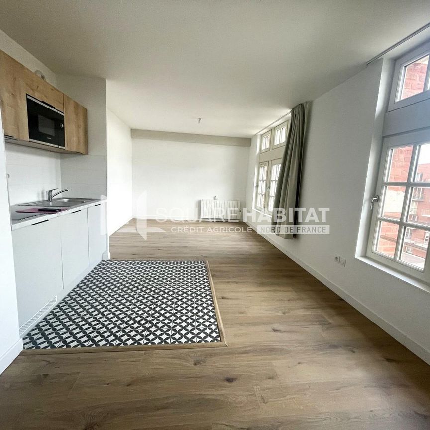 Location Appartement 1 pièce 34m² MARQUETTE LEZ LILLE 59520 - Photo 1