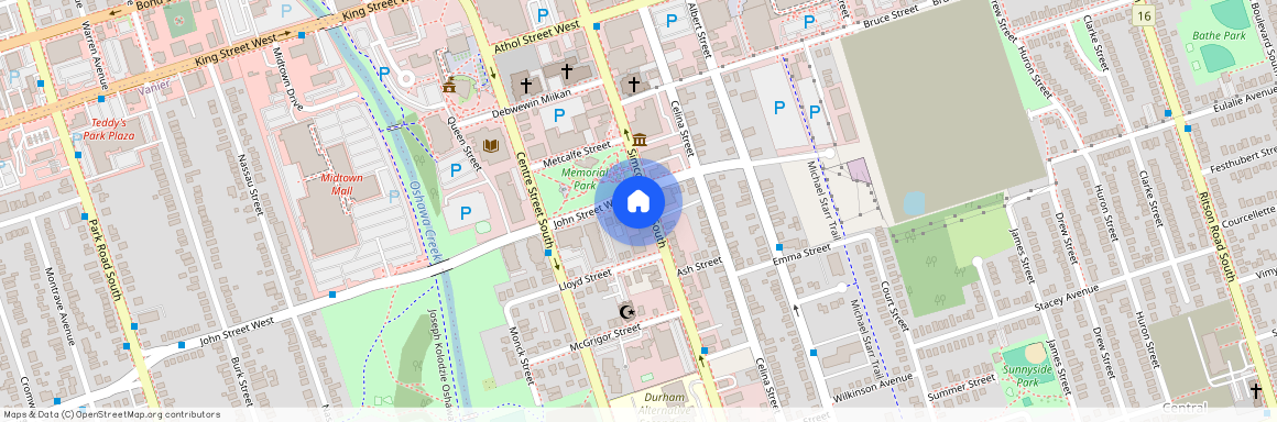 136 SIMCOE STREET S, Oshawa, Central