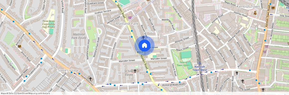 Rhyl Street, Kentish Town, London, NW5