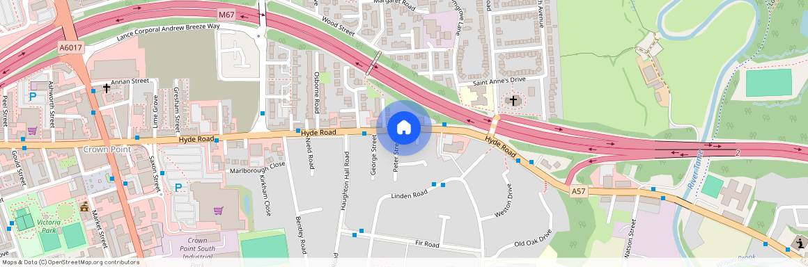 Hyde Road, Denton, Manchester, M34