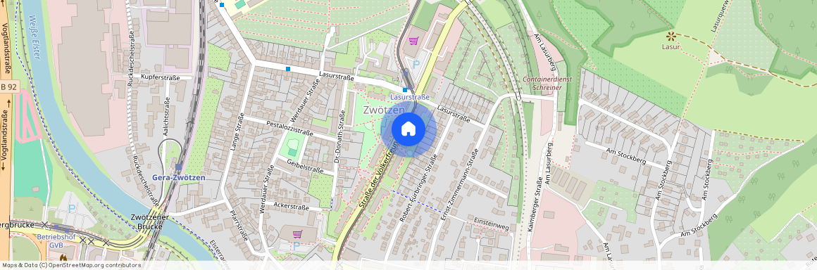 Straße der Völkerfreundschaft 9, 07551 Thüringen - Gera