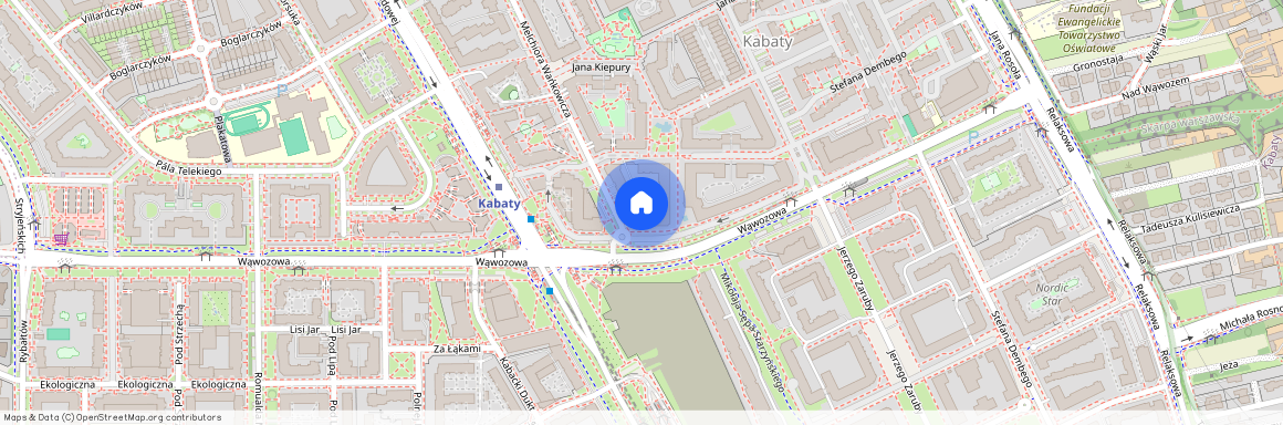 Warszawa Ursynów, Wąwozowa