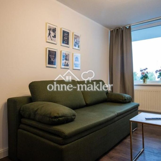 Voll möbliertes 2 1/2 Zimmer Apartment mit Balkon und High-Speed-Internet - Foto 1