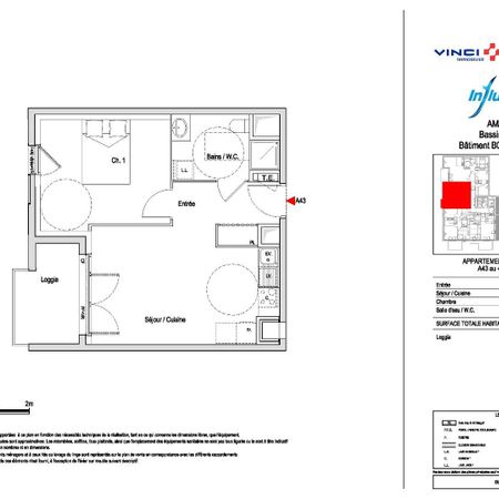 location Appartement T2 DE 40.6m² À BORDEAUX - Photo 4