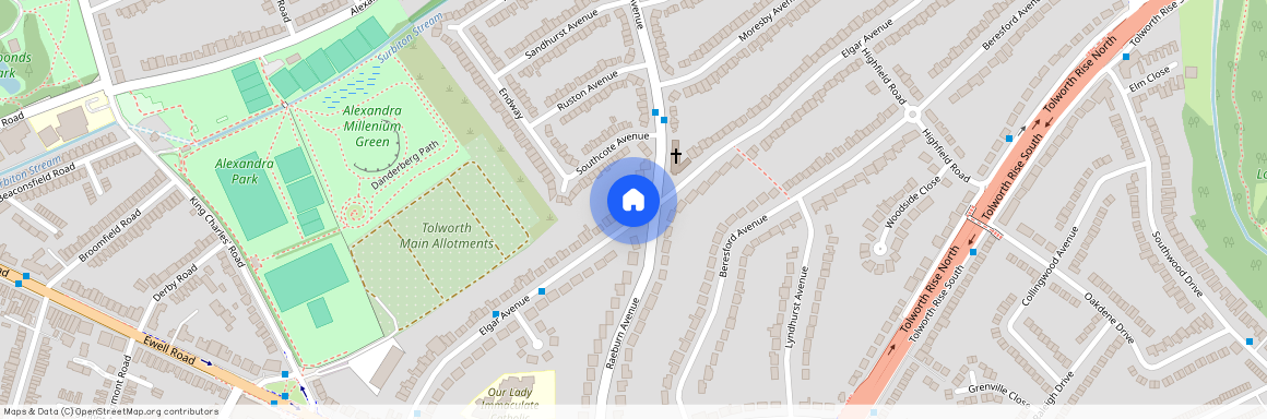 Elgar Avenue, Surbiton, KT5