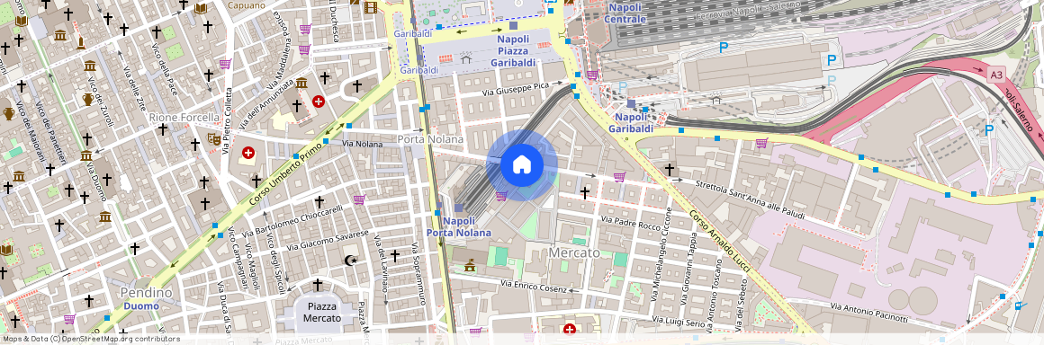 Via San Cosmo Fuori Porta Nolana, Napoli