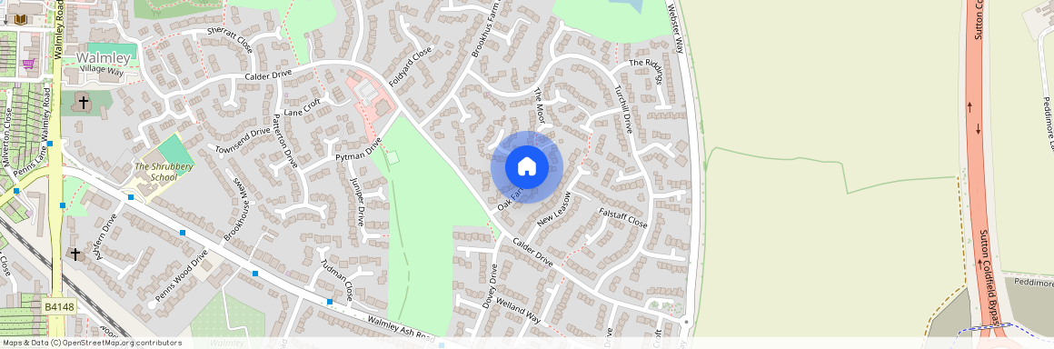 Oak Farm Close, Walmley, Sutton Coldfield, B76