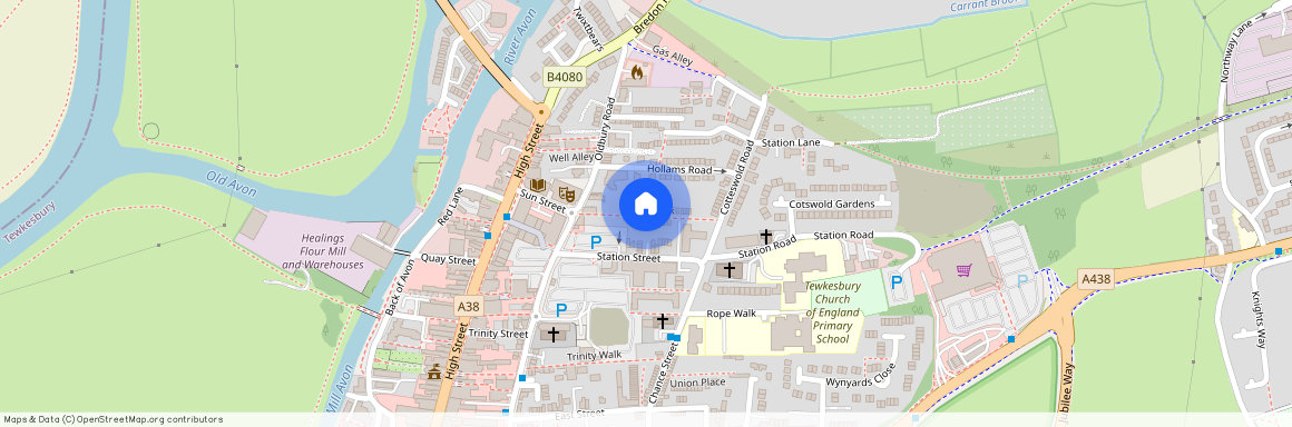 Gravel Walk, Tewkesbury, GL20