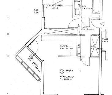 Witten-Bommern: Senioren-Wohnung, 61m², Balkon, komplett barrierefr... - Photo 1