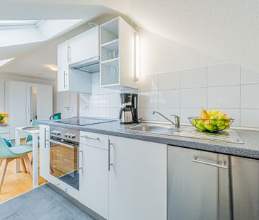 City-Residence: Hübsches Dachgeschoss-Apartment in Sachsenhausen - Foto 1