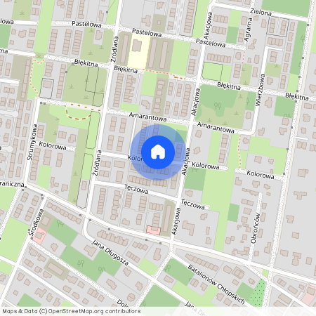 ul. Kolorowa, Marki, wołomiński, mazowieckie