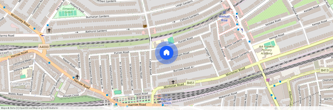 Ashburnham Road, Kensal Rise, London