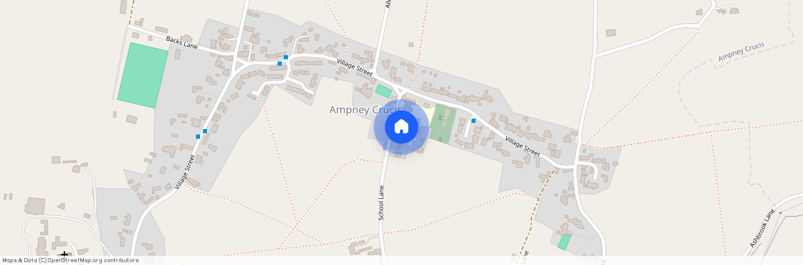 School Lane, Ampney Crucis