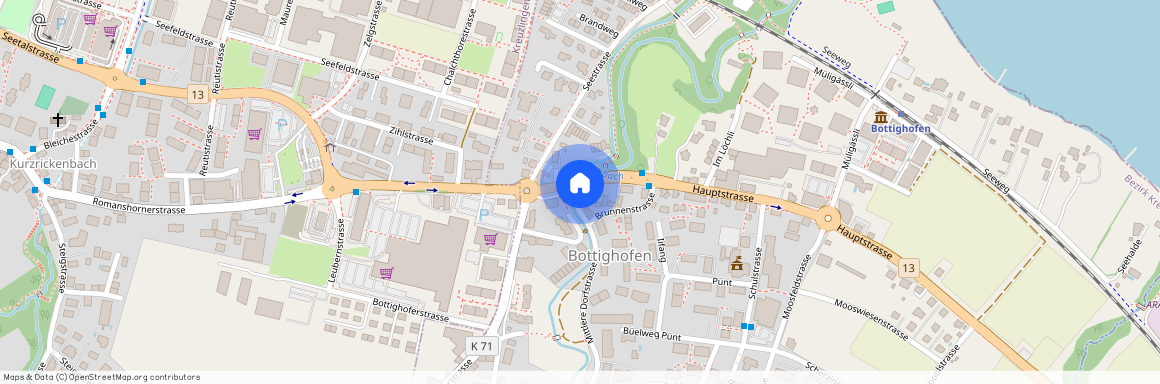 8598, Bottighofen, Hauptstrasse, 6