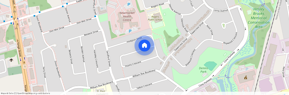 Thoms Crescent, Newmarket, ON L3Y 1C9