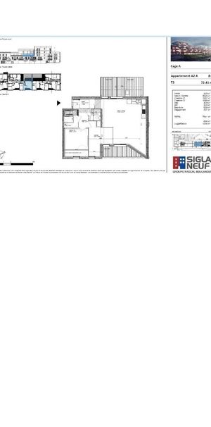 Location Appartement 3 pièces 72m² VALENCIENNES 59300 - Photo 1