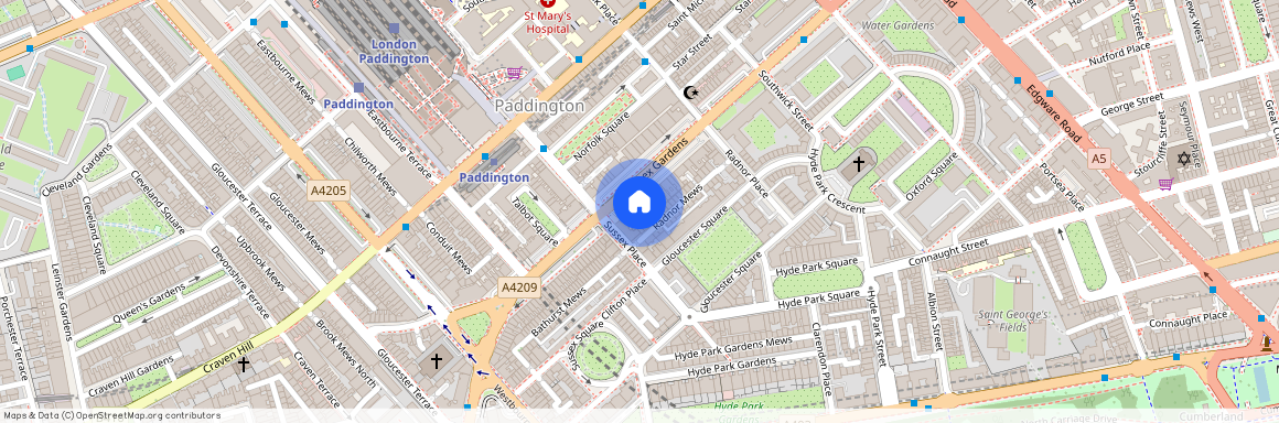 Sussex Gardens, London W2