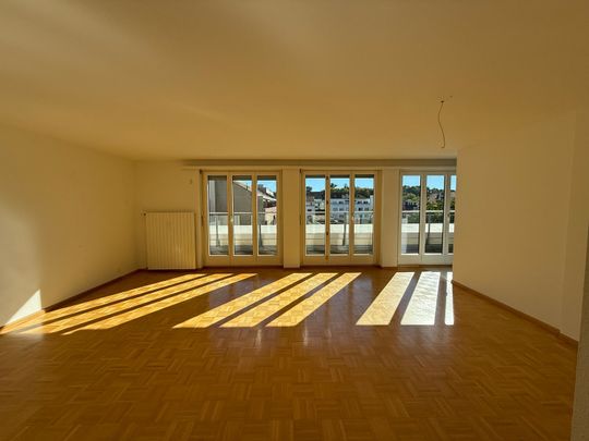 Grosszügige, helle Wohnung im 5. Stock, direkt beim Bahnhof, mit Garage - Foto 1