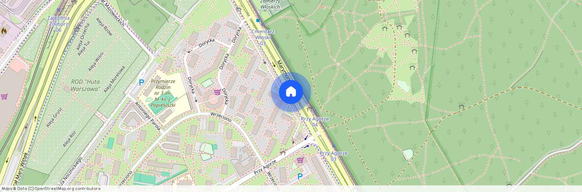 ul. Marymoncka, Wrzeciono, Bielany, Warszawa, mazowieckie