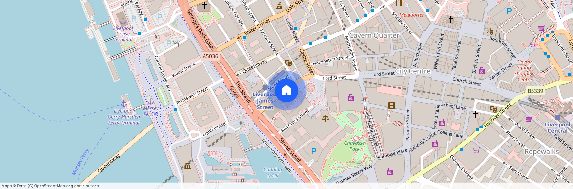The James, 7 James Street, Cavern Quarter, Liverpool, L2 7NX, United Kingdom