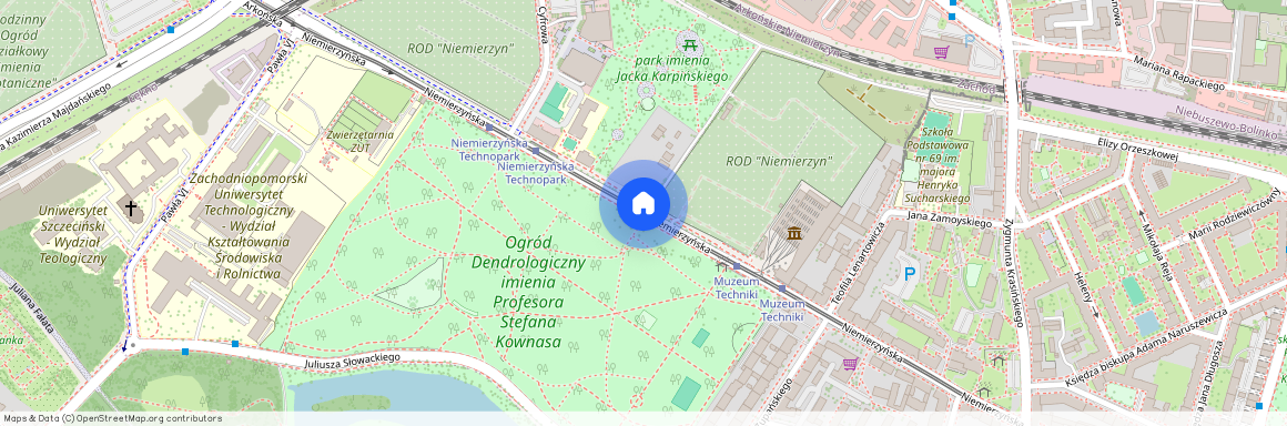 ul. Niemierzyńska, Niebuszewo-Bolinko, Śródmieście, Szczecin, zachodniopomorskie