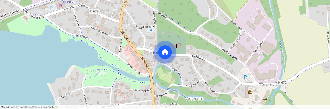 Hultsfred, Kyrkogatan, 10, 57772, Virserum