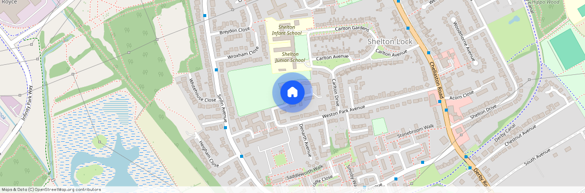 Weston Park Gardens, Shelton Lock, DE24 9EU