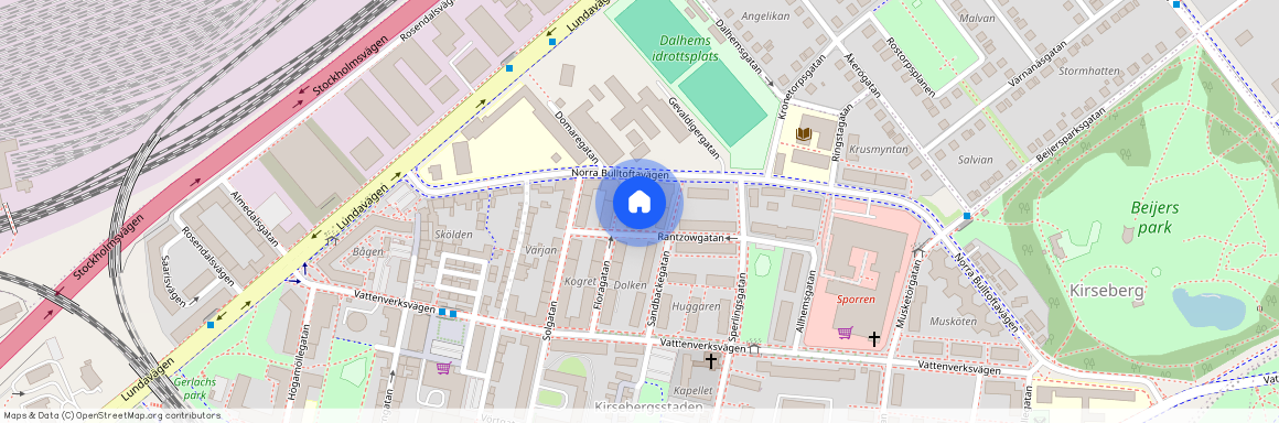 Kirsebergsstaden, Malmö, Skåne, Floragången 4 B