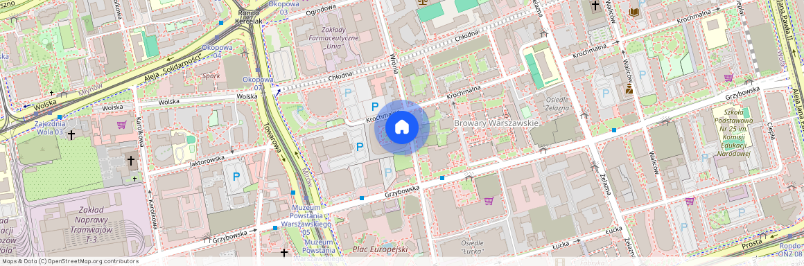 Warszawa, Wola, ul. Wronia