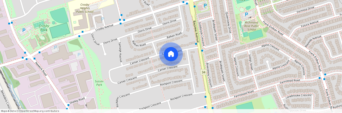 101 CARTIER CRESCENT, Richmond Hill, Crosby