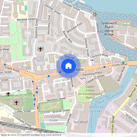 Meridian Point, Creek Road, SE8