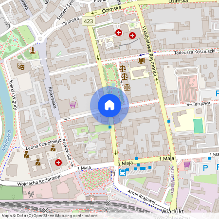 ul. ks. Konstantego Damrota, Stare Miasto, Opole, opolskie