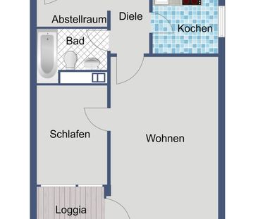 Balkonwohnung in Neu-Isenburg - Foto 1