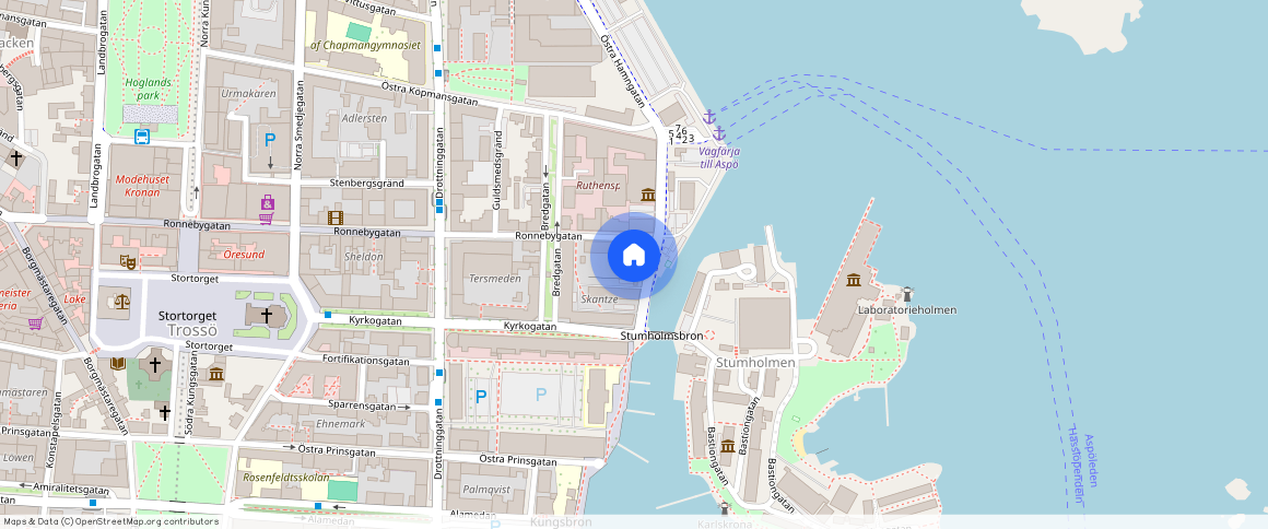 Ronnebygatan 1, 371 32, Karlskrona, Sweden