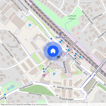 Spånga Stationsplan 13, Solhem