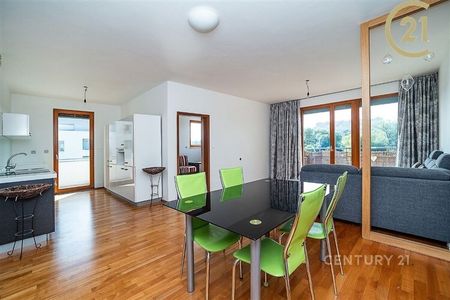 Světlý a prostorný byt 4+kk se dvěma balkony, dvěma garážemi a výhledem do zeleně tichých meandrů Botiče - Fotografie 3