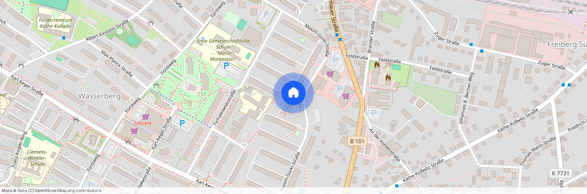 Maxim-Gorki-Straße 44, 09599 Sachsen - Freiberg